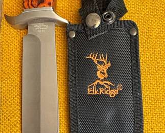 Elk Ridge ER-012 Fixed Blade Knife with Sheath