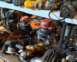 Assorted Varieties of Power Tools