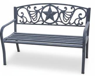 Texas Star Aluminum Garden Bench