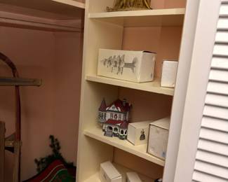Boxed Christmas village collectibles