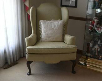 Ethan Allen wingback chair