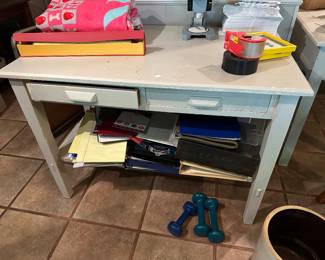 Wonderful old wooden desk/table