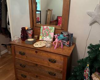 Lovely Eastlake dresser and mirror
