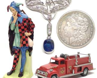 Fine Jewelry, Decorative Arts, Toys & Coins Online Auction - Ends 6/27