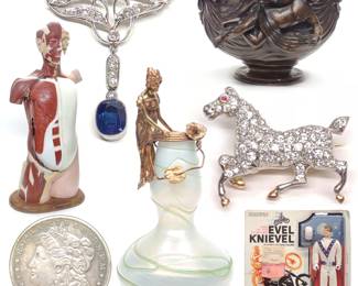 Fine Jewelry, Decorative Arts, Toys & Coins Online Auction - Ends 6/27