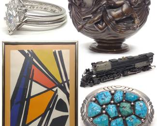 Fine Jewelry, Decorative Arts, Toys & Coins Online Auction - Ends 6/27