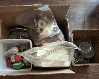 Watchmakers Workshop Supply Lot with Cleaning Equipment, Pressure Gauges, Watch Tools, Parts Test