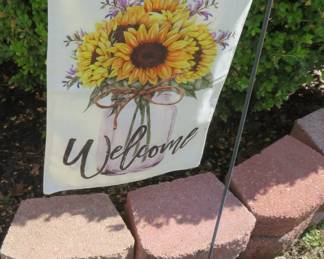 Welcome flag
