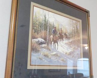 Jack Terry framed print