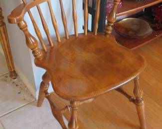 Ethan Allen Heirloom Nutmeg Maple dining chairs - set of 6