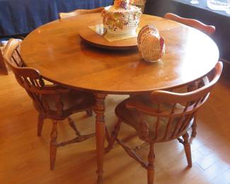 Dining table - Ethan Allen chairs sold separately