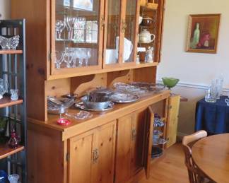 Handmade china hutch