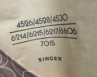 singer sewing machine