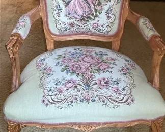 Chateau DAx Italian Tapestry Armchair