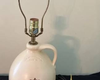 Pfaltzgraff Large Jug Lamp