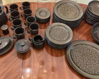 Full Set Of Madeira Earthenware By Franciscan