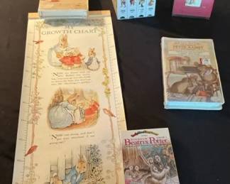 Peter Rabbit Growth Chart, Book Set VHSs