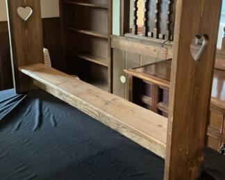 Wood Quilt Rack