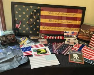 American Framed Flag, Bags, More