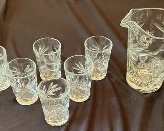 Anchor Hocking Pitcher Cups