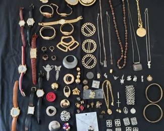 Costume Necklaces , Pins, Watches More
