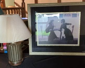 Fredrick Cooper Lamp Framed Portrait