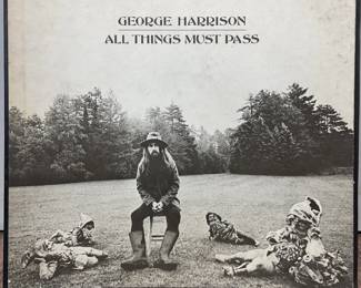 George Harrison 3 record set