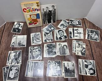 JFK trading cardspicturebook