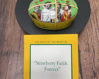 The Beatles music box by the Franklin mint strawberry fields forever