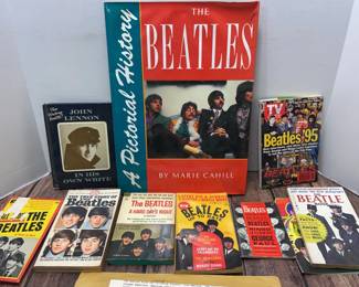 The Beatles books fan club items