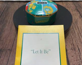 The Beatles music box by the Franklin mint Let It Be