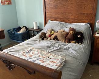 Full size bed frame, no mattress