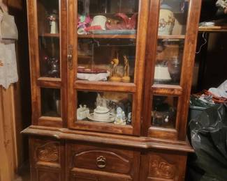 Vintage China Hutch (in basement)