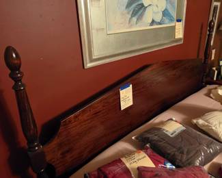 King size headboard and frame
