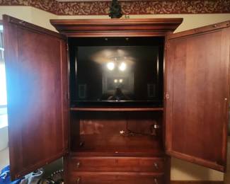 Inside of TV Armoire