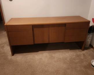 Wood Laminate Credenza (extremely heavy and in basement - may potentially have to disassemble)