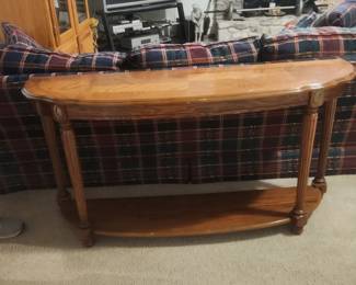 Semi-Circle Console Sofa Table