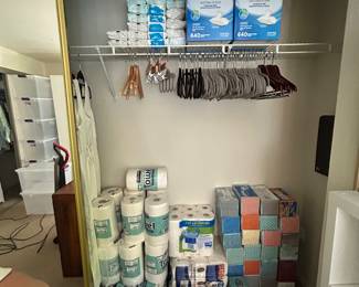 Free toiletries with purchase! Owner was a prepper :)