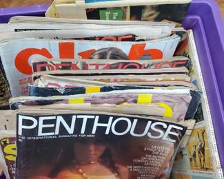 Penthouse/Club magazines