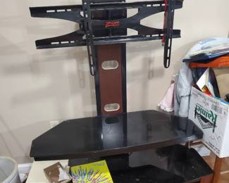 There are (2) TV stands