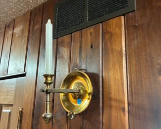 brass candle holder