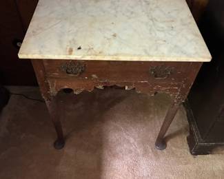 marble top table