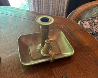 brass candle holder