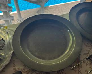 antique pewter items