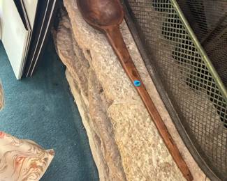 wood ladle