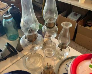 oil lamps
