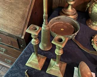 brass candlesticks