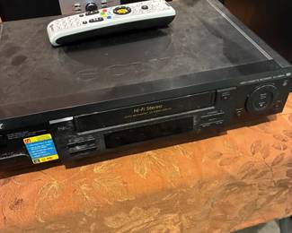 Sony VCR player