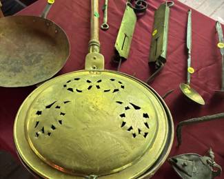 brass bed warmer