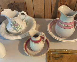 pitcher and bowl sets